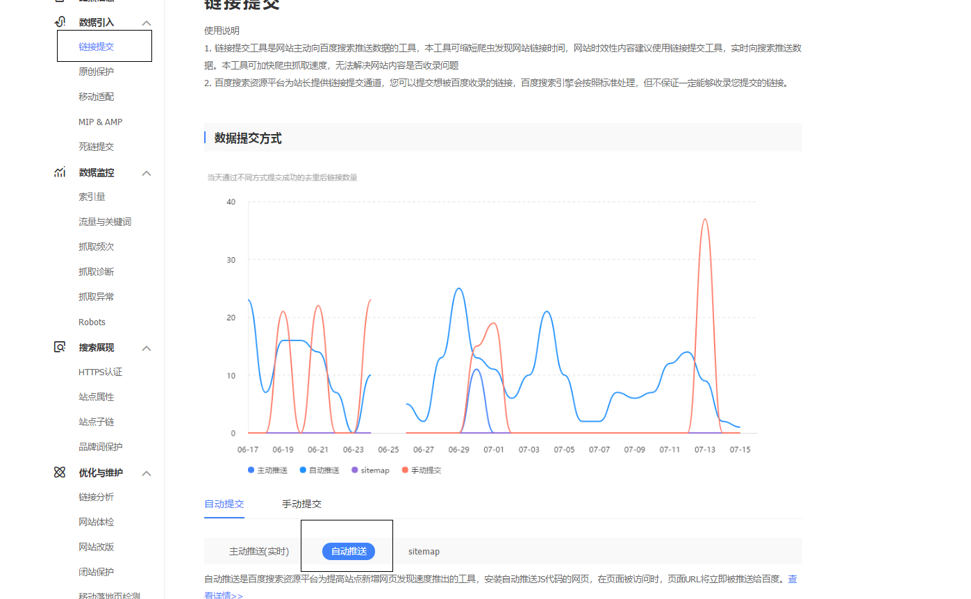 SEO之网站安装自动推送代码的方法！