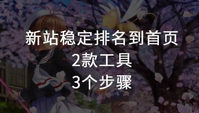 新站排名到首页